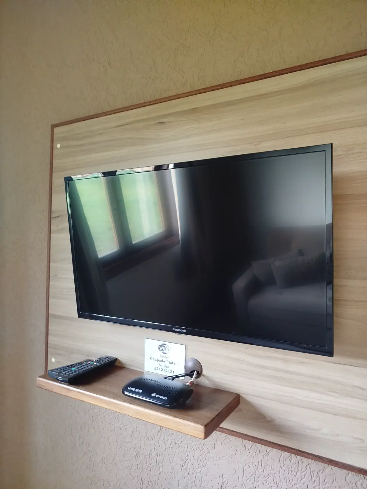 Apartamento com TV e Wi-Fi no Canto do Paraíso em Alto Paraíso de Goiás